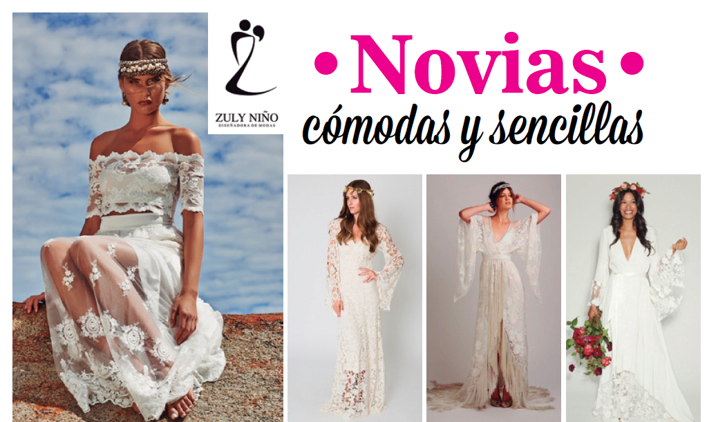 novias comodas y sencillas