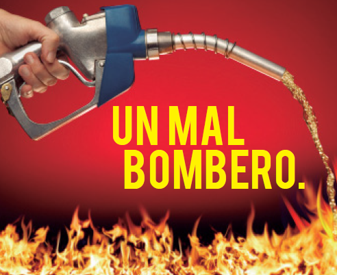 un mal bombero