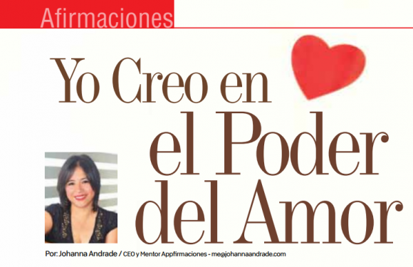 AFIRMACIONES | YO CREO EN EL PODER DEL AMOR