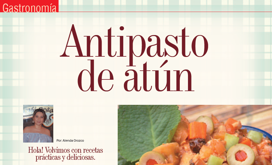 Antipasto de Atún 1