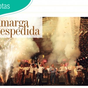 NOTAS | AMARGA DESPEDIDA