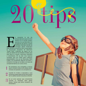 EMPRENDERISMO | 20 TIPS