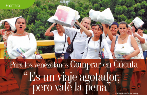 FRONTERA | PARA LOS VENEZOLANOS COMPRAR EN CÚCUTA «ES UN VIAJE AGOTADOR, PERO VALE LA PENA»