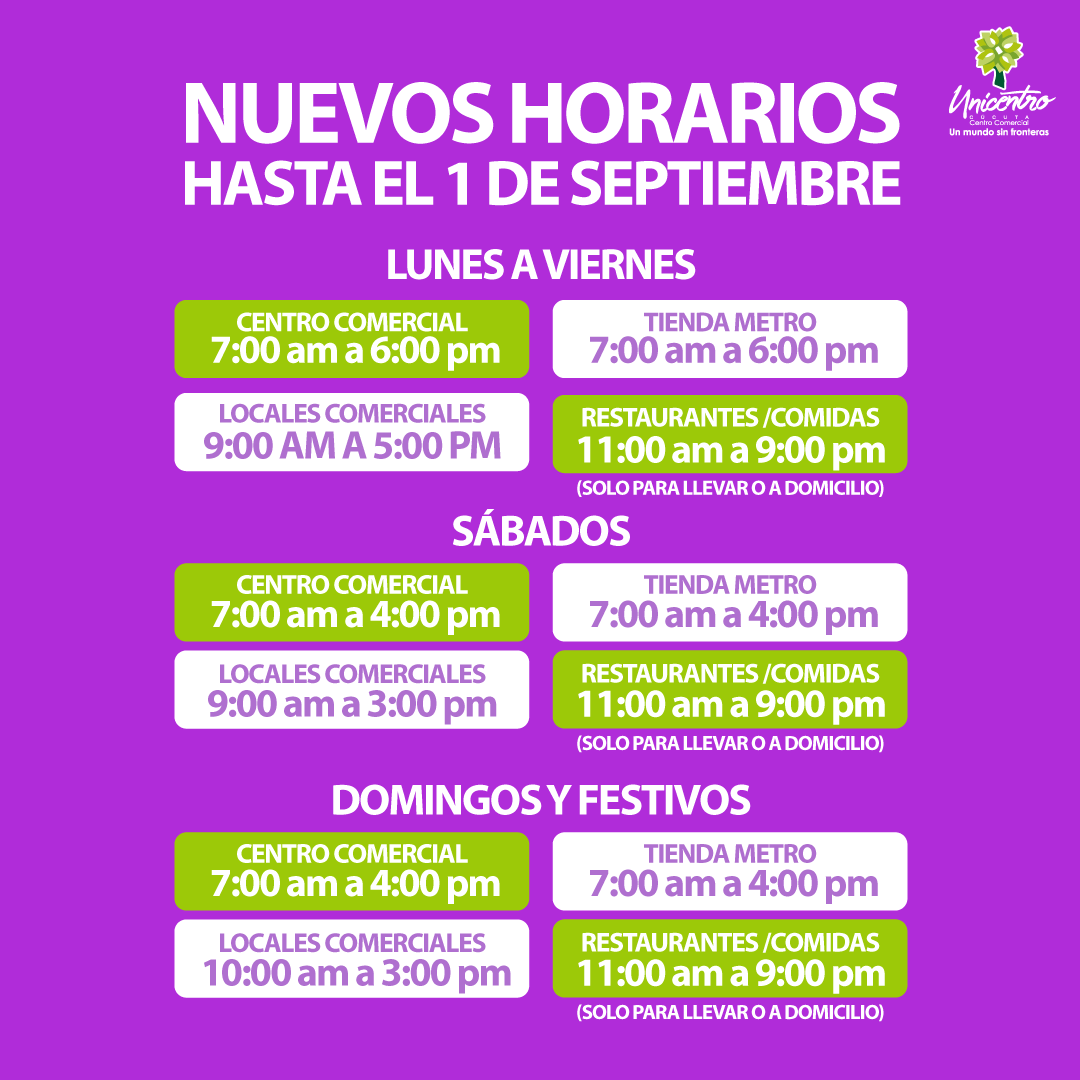 Horario Centro Comercial Unicentro Cúcuta Unicentro Cúcuta