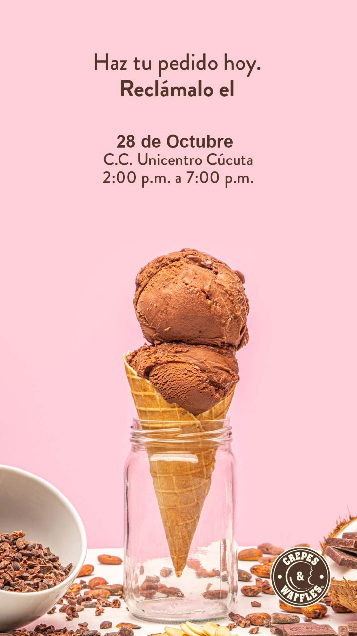 CREPES & WAFFLES VISITA CÚCUTA Unicentro Cúcuta