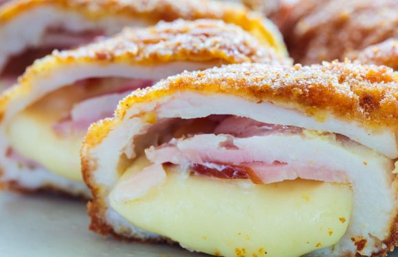 GASTRONOMÍA | CORDON BLEU PECHUGAS DE POLLO RELLENAS DE JAMON Y QUESO