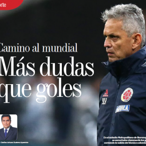 DEPORTE | CAMINO AL MUNDIAL MÁS DUDAS QUE GOLES