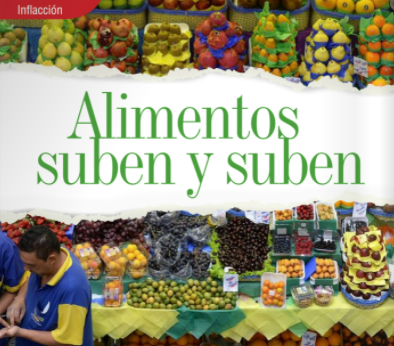 INFLACIÓN | ALIMENTOS SUBEN Y SUBEN