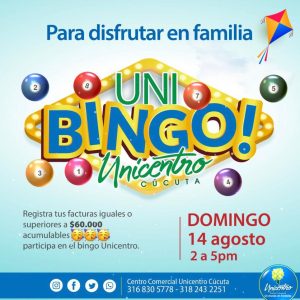 CONDICIONES Y RESTRICCIONES UNIBINGO