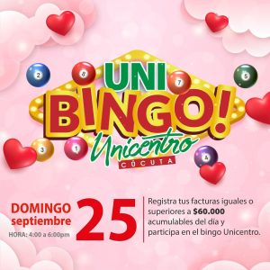 UNIBINGO | AMOR Y AMISTAD