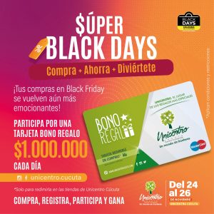 BONOS BLACKDAYS