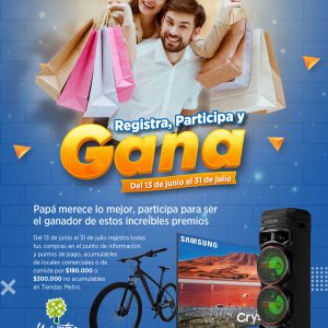 TÉRMINOS Y CONDICIONES SORTEO «EL GARAJE DE PAPÁ»